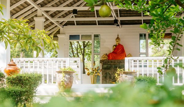 Rehabilitation centre buddha statue
